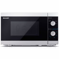 Mikrovågsugn 20l Mekanisk panel 800W Silver