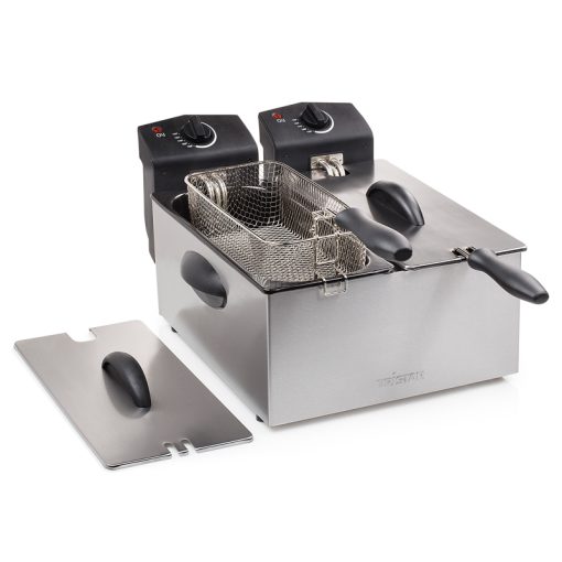 Fritös Dubbel 2x3L 2x1800W Rostfri - Image 3