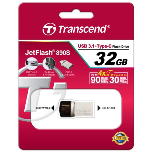 USB-minne (USB3+Type-C)  32GB - Image 4