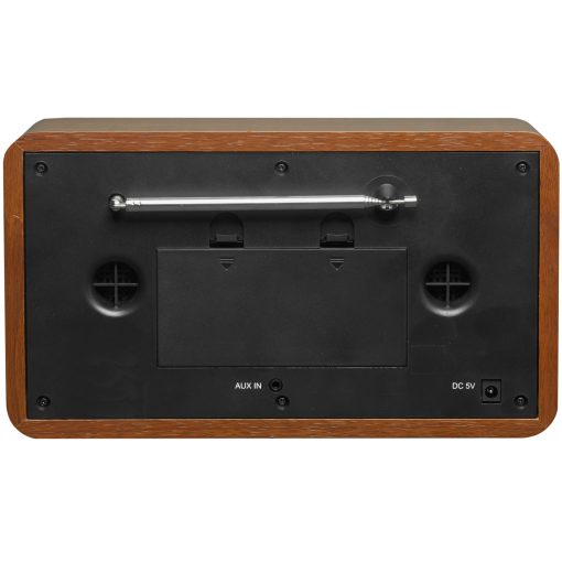 Radio DAB+/FM Klocka Bluetooth DAB-18 Trähölje - Image 7