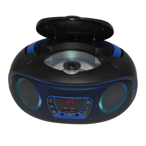 Boombox FM-Radio CD USB Bluetooth TCL-212BTBU Svart/Blå - Image 6