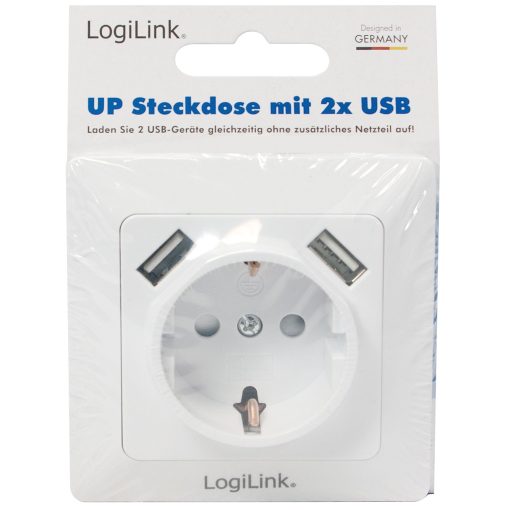 Vägguttag 230V med 2xUSB 2,1A - Image 9