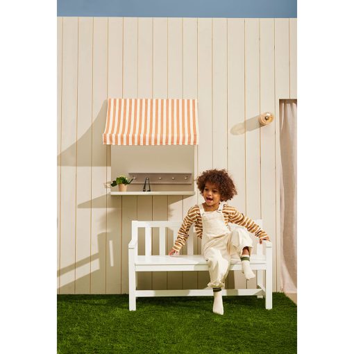 Trädgårdsmöbel vit - Image 3