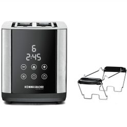 Brödrost Sunny TO 850 Rostfri LED-Disp Touch Control