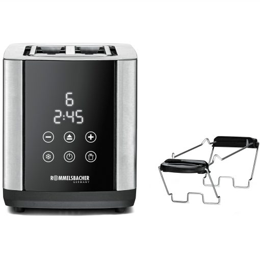 Brödrost Sunny TO 850 Rostfri LED-Disp Touch Control
