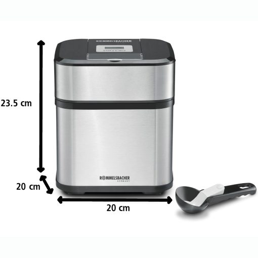 Glassmaskin  IM 12 Kurt  0,5l Rostfri  Sorbet,Glass Frusen Yogurt Slush - Image 12