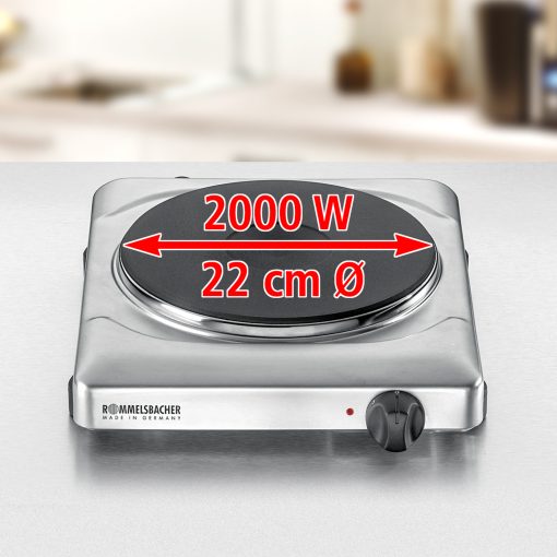 Kokplatta RF 22cm  THS 2022/E 2000W Made in Germany - Image 3