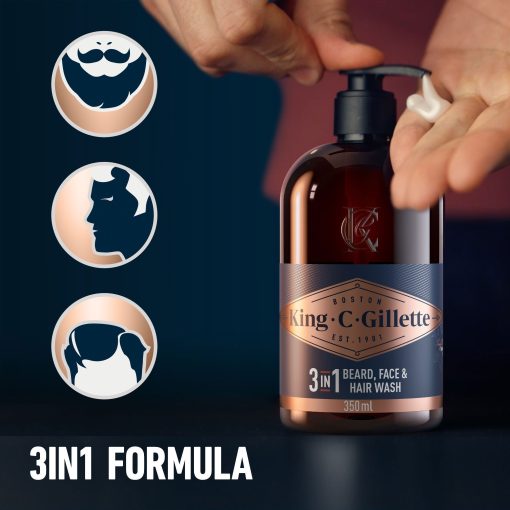 3in1 Beard, Face & Hair Wash - Image 4