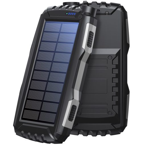 PowerBank 20.000 mAh Solcell Svart - Image 7