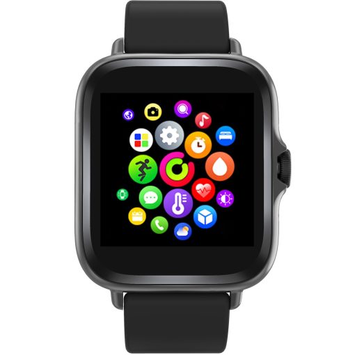 SmartWatch 1,44" display Hjärtsensor Svart - Image 4