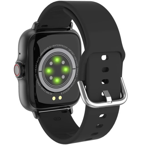 SmartWatch 1,44" display Hjärtsensor Svart - Image 13