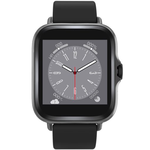SmartWatch 1,44" display Hjärtsensor Svart - Image 9