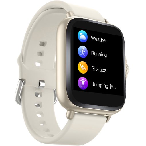 SmartWatch 1,44" display Hjärtsensor Beige - Image 16
