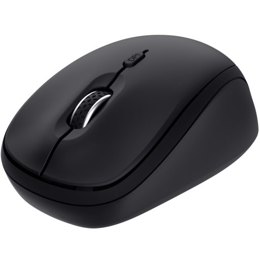 Yvi+ Trådlös mus Bluetooth / 2,4 GHz Svart
