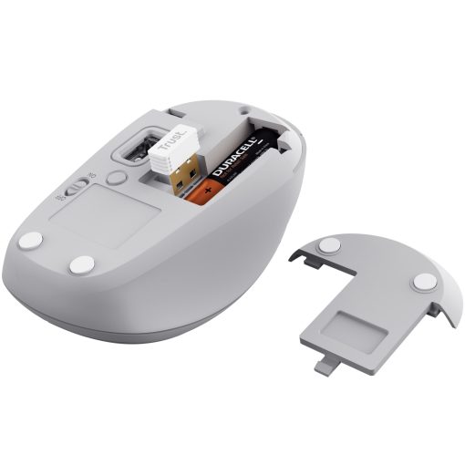 Yvi+ Trådlös mus Bluetooth / 2,4 GHz Vit - Image 12