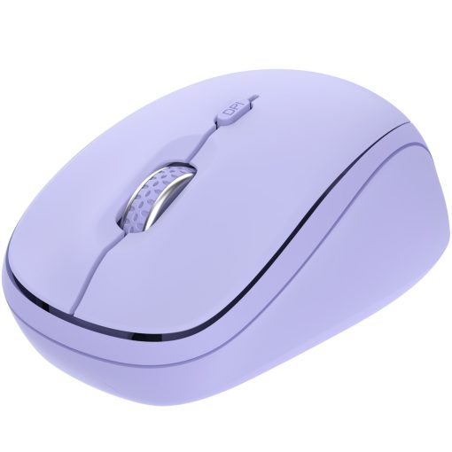 Yvi+ Trådlös mus Bluetooth / 2,4 GHz Lila