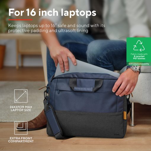 Lisboa Laptopväska 16" Blå - Image 17