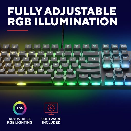 GXT 871 Zora Mekaniskt gamingtangentbord Nordisk layout - Image 10