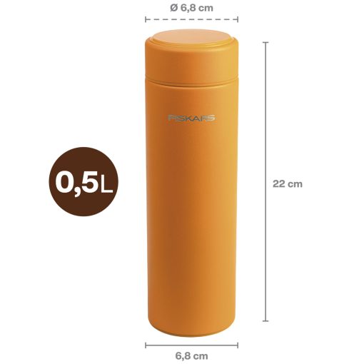 Termosflaska orange 0,5 liter On-the-go Bottle - Image 7