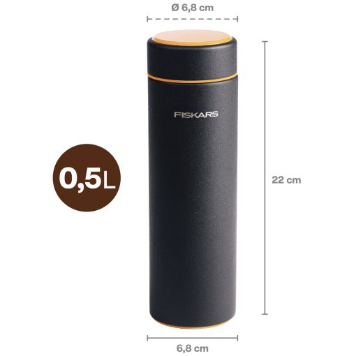 Termosflaska svart 0,5 liter On-the-go Bottle - Image 4