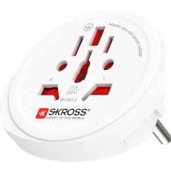 Reseadapter Världen till Europa Jordad