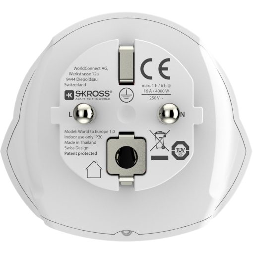 Reseadapter Världen till Europa Jordad - Image 5