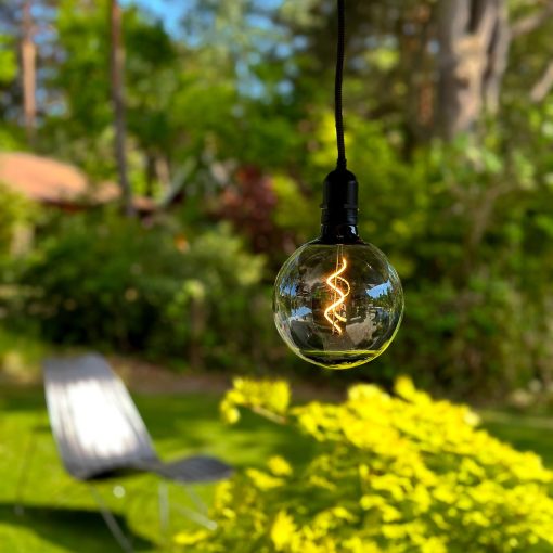 Penny Pendellampa Gravity + DecoBulb XL Smoke