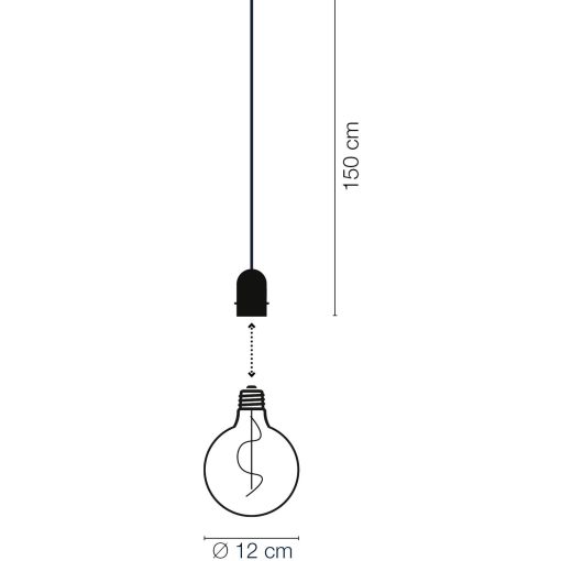 Penny Pendellampa Gravity + DecoBulb XL Vintage - Image 11