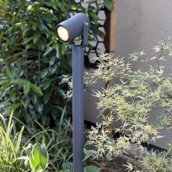Luna 65 Pollare/Trädgårdsspot 350 lm 5W 35° Grå