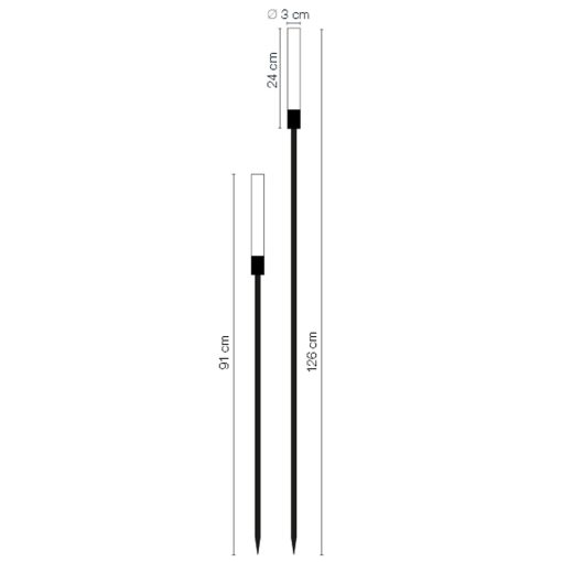 Frost Ljuspelare 126 + 91 cm 2-pack Grå - Image 9