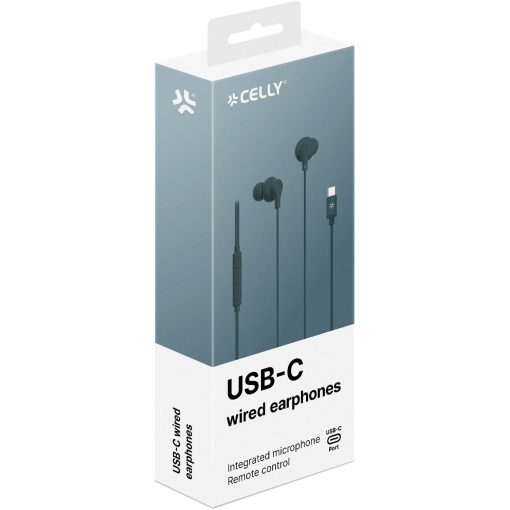 Hörlurar In-Ear Kabel USB-C UP1600 Blågrön - Image 4