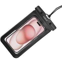 Splashbag Vattentät bag IP68 max 6,9" Svart