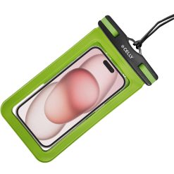 Splashbag Vattentät bag IP68 max 6,9" Grön