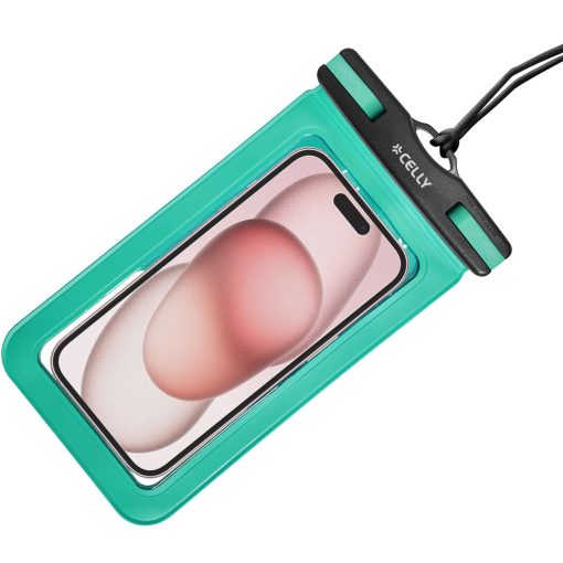 Splashbag Vattentät bag IP68 max 6,9" Turkos