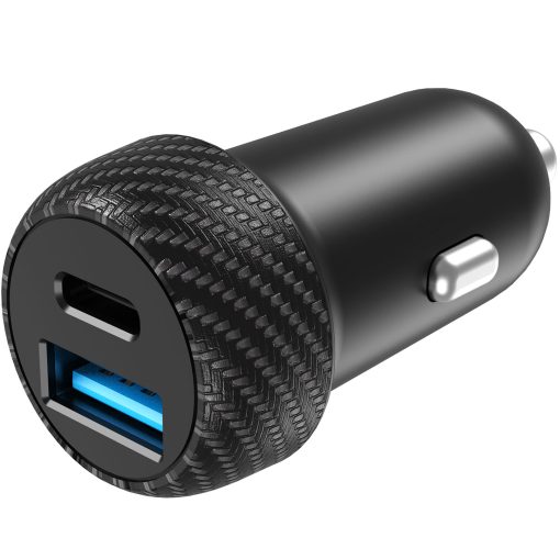 Billaddare 1xUSB-C PD 1xUSB-A 35W