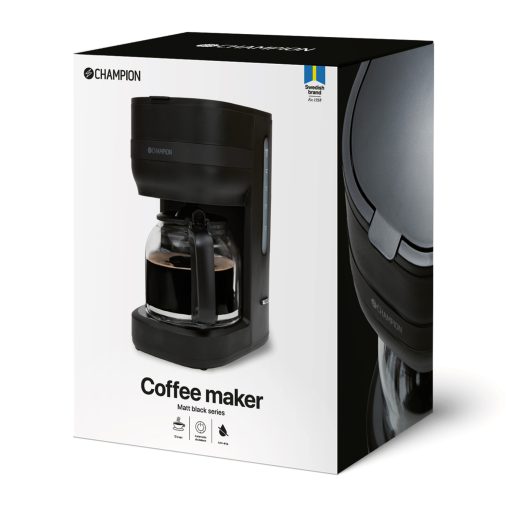 Kaffebryggare 12-koppar/1,5L KB300 Mattsvart - Image 14