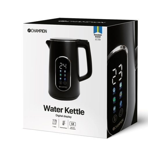 Vattenkokare Digital Temp Varmhållning 1,7L VK800 Mattsvart - Image 6